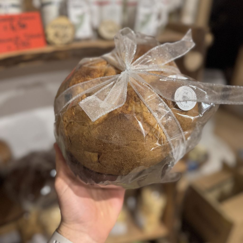 Panettone artigianale di Borno UVETTA e CANDITI